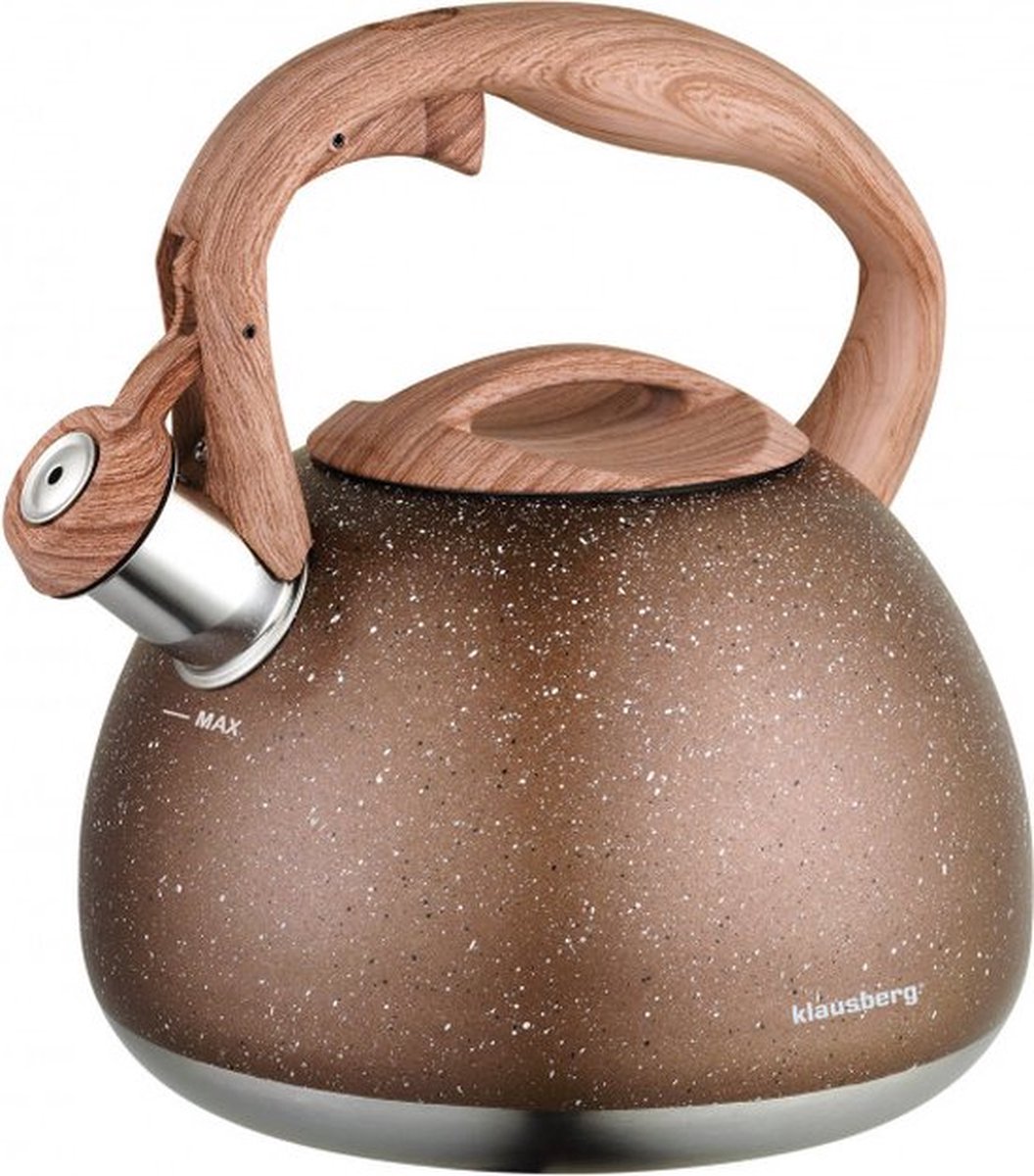 Traditional whistling kettle - Bronze - 2.8 liters