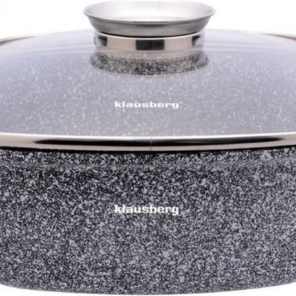 Klausberg vierkante pan - Marmerlook pan