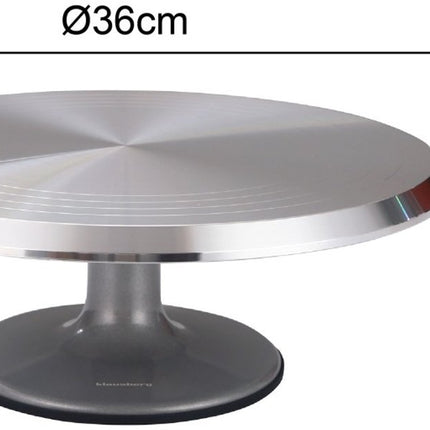 Klausberg 7772 - Roterende etagere - staal - 36 cm
