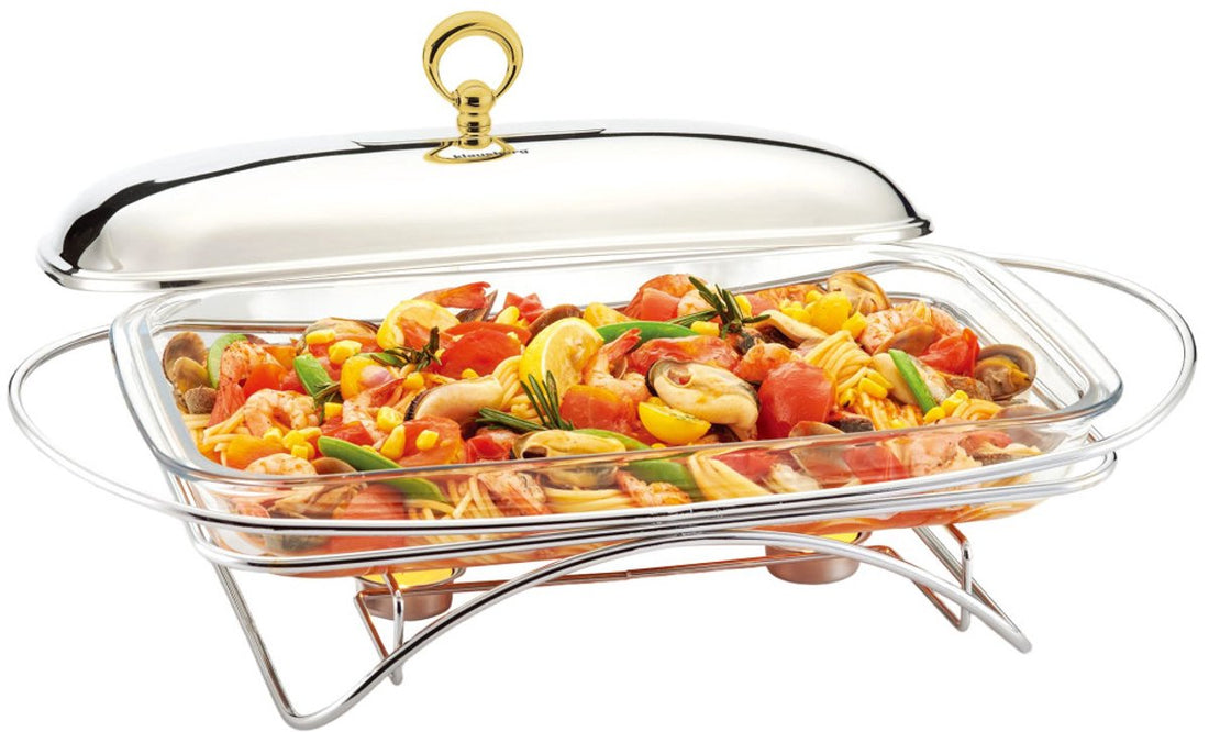 Klausberg 7921 - Chauffe-plat - verre - 3 litres - support en inox