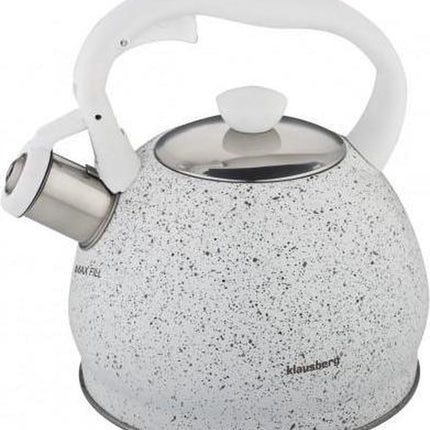 Klausberg KB-7319 fluitketel - 2L - rvs - alle warmtebronnen