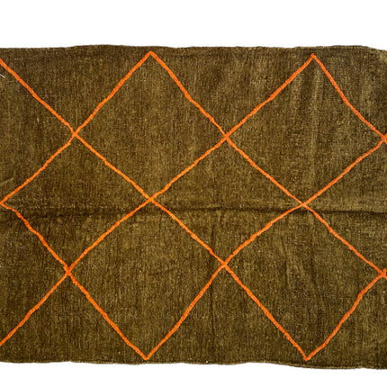 Platgeweven kelim kleed 130 x 100 cm