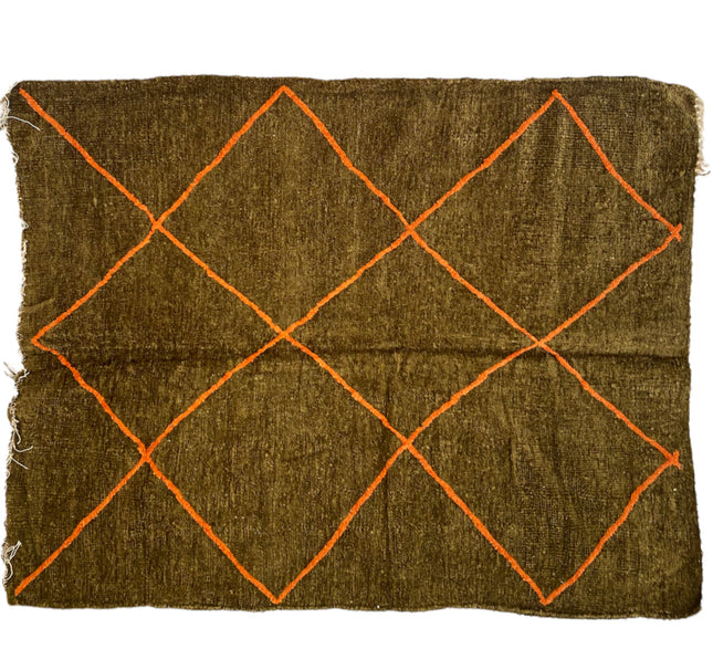 Platgeweven kelim kleed 130 x 100 cm