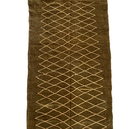 Platgeweven kelim vloerkleed 165 x 95 cm