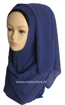 Hoofddoek Crepe (Ovaal)