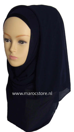 Hoofddoek Crepe (Ovaal)