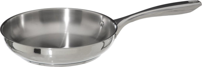Koekenpan - Alle kookplaten/warmtebronnen geschikt - zilver - Dia 24 cm