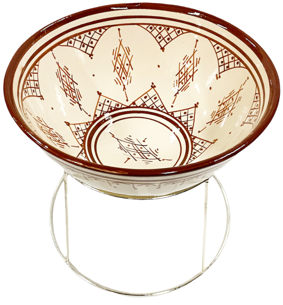 Plat marocain Sahara creux Ø 25
