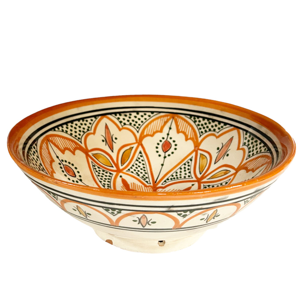Bol en poterie marocaine Ø25