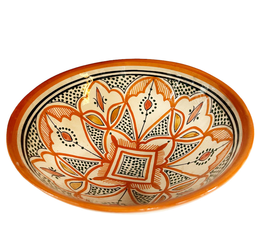 Bol en poterie marocaine Ø25