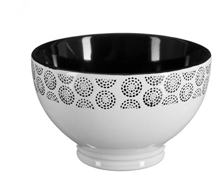 Bowl spotted flower Ø 13