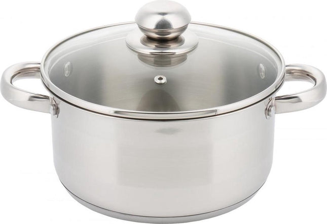 kookpan - Ø24 cm - rvs - alle warmtebronnen