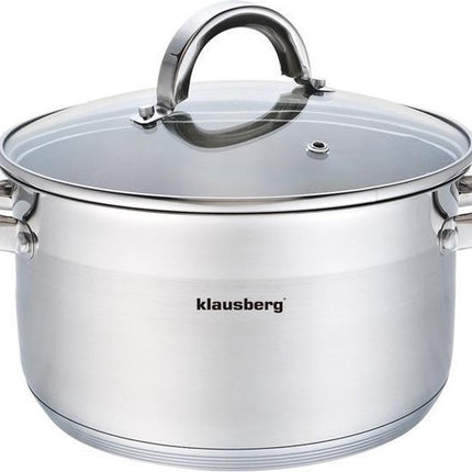 Klausberg - kookpan met deksel - 4,0L - Ø22 cm