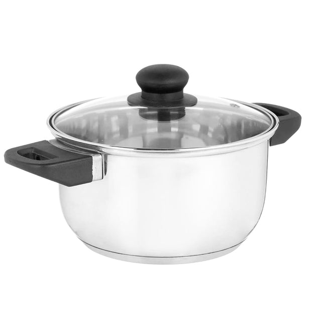 Kookpot met Glazen Deksel 2.5 liter - 20 cm