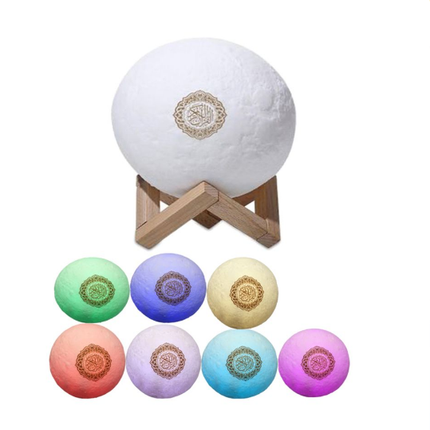 Koran speaker touch maan lamp
