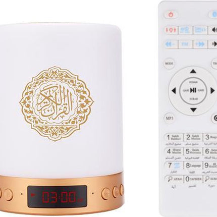Koran Quran Speaker Draadloos LED Touch Lamp