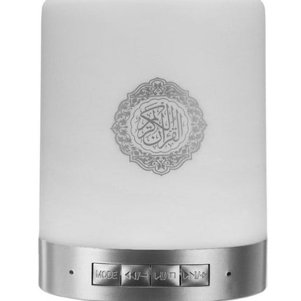 Koran Touch Lamp Draagbare Speaker zilver