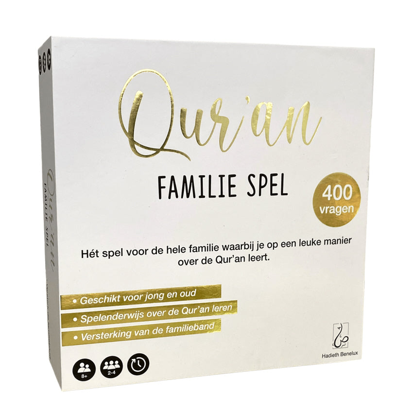 Jeu de société coranique pour toute la famille avec 400 questions