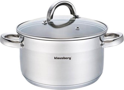 Klausberg - kookpan met deksel - 7,0L - Ø26 cm
