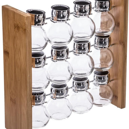 Kruidenrekje met 12 kruidenpotjes