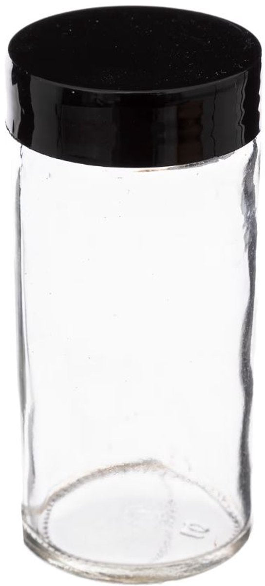 5Five kruidenrek met 6 glazen potjes – bamboe houder, 21,5 x 12 x 14,5 cm – foto 2