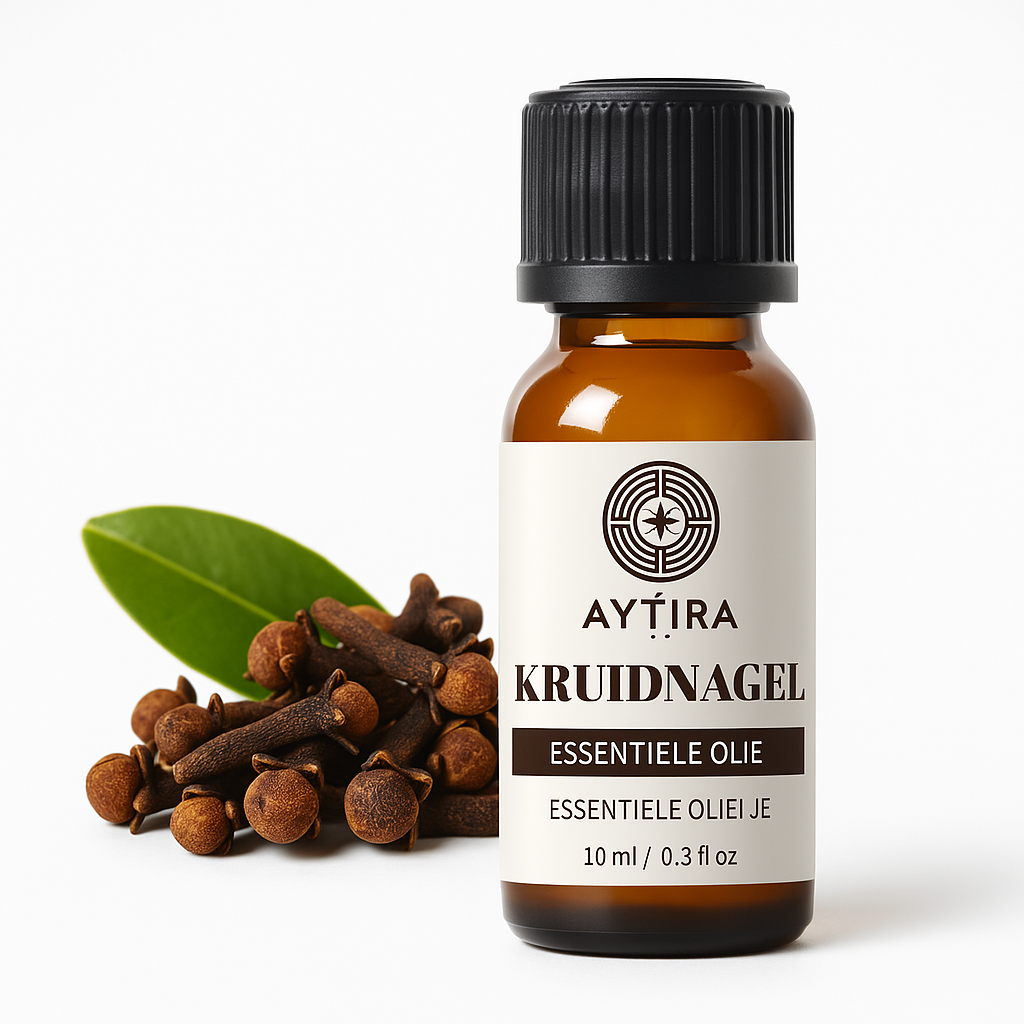 Aytira kruidnagelolie – 100% pure essentiële olie, 10 ml met druppeldop