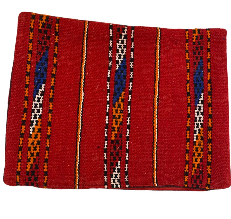 Coussin Kilim marocain tissé à la main
