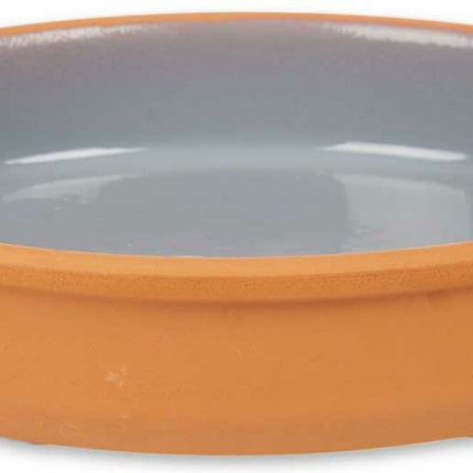 La Dehesa - Tapas-hapjes serveren-oven schaal terracotta-grijs 23x4 cm