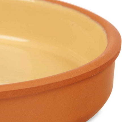 La Dehesa - Tapas-hapjes serveren-oven schaal terracotta-geel 23x4 cm