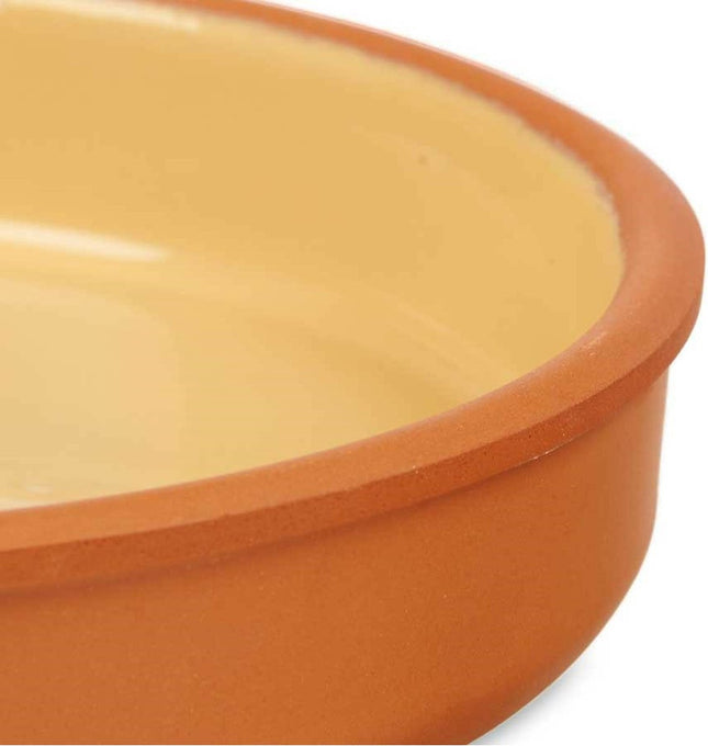 La Dehesa - Tapas-hapjes serveren-oven schaal terracotta-geel 23x4 cm