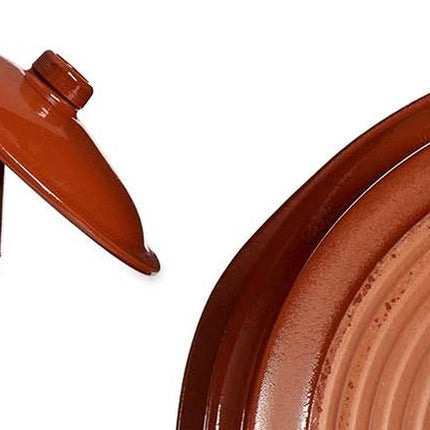 Cocotte Vuurvast 1,5 Liter 20 X 13 Cm Klei Terracotta