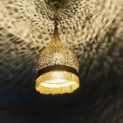 Marokkaanse filigrain hanglamp Elegance