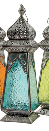 Marokkaanse lantaarn van gerecycled glas