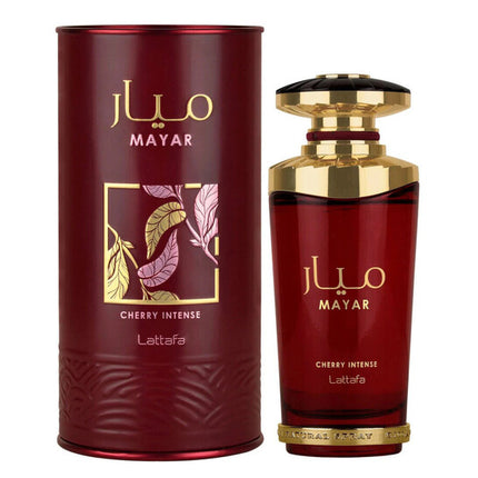 Lattafa Mayar Cherry Intense Eau de Parfum 100ml – Unisex Parfum met Kersen & Bloemen