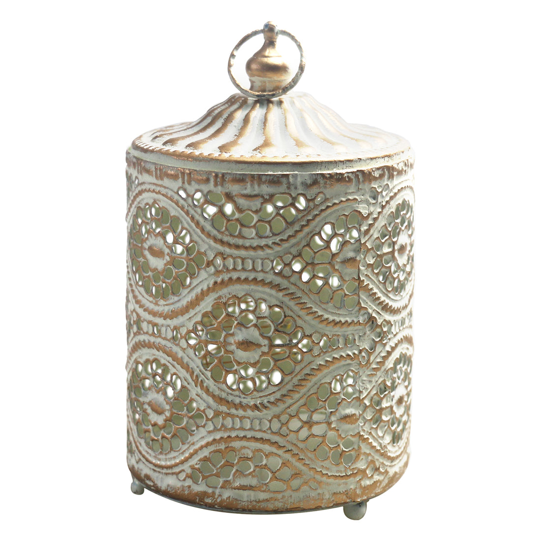 LED lantern - Candle holder – 14 x 9 x 9 cm