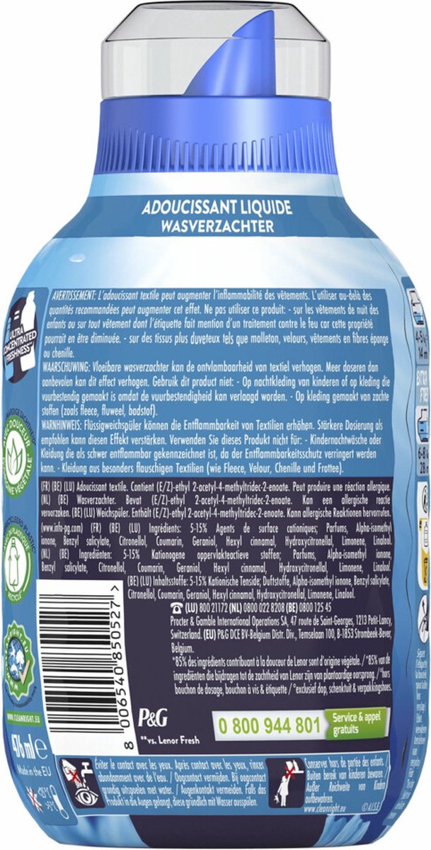 Lenor Fabric Conditioner Fresh Air Morning Fresh 476 ml