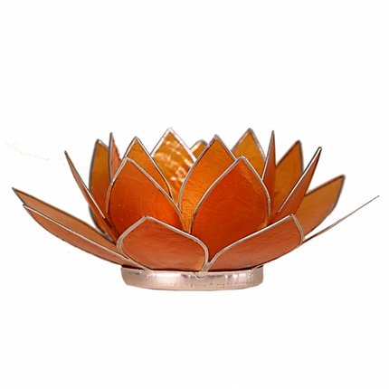 Lotus sfeerlicht oranje