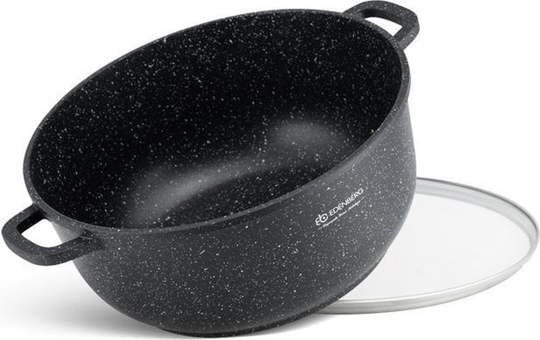 Casserole de luxe en aluminium avec couvercle - Ø 22 cm