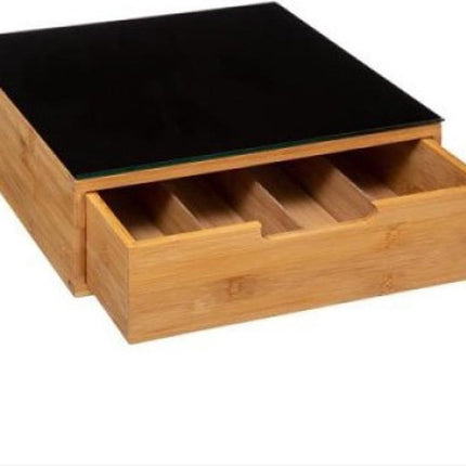 Luxe Capsulehouder voor koffiecups - Bamboe