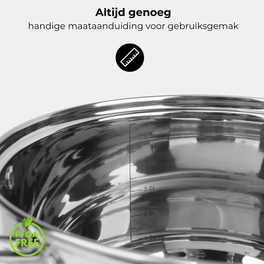 Edënbërg - Ensemble de casseroles de luxe - Inox - 12 pièces - Fond sandwich