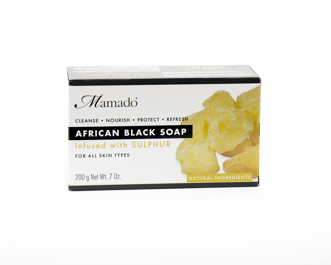 SAVON NOIR AFRICAIN SOUFRE 200GR