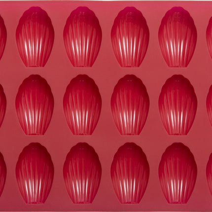 Madeleine bakvorm siliconen 36 x 23,5 x 2cm voor 18 madeleine