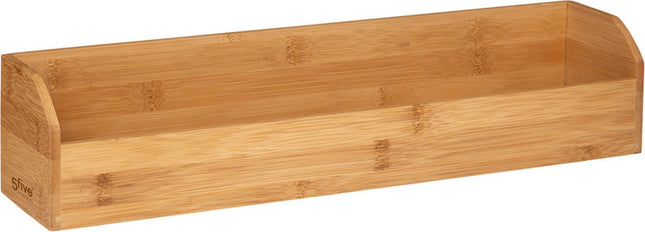 Magnetische bamboe bakjes medium (44 x 9,5 x 10 cm)