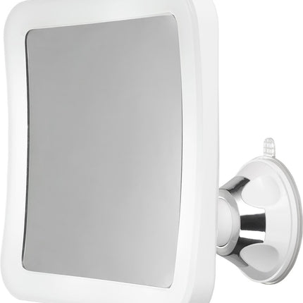 Verlichte make-upspiegel LED vierkant CR 2169 wit
