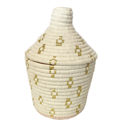 Marokkaanse berber Mand wit-goud