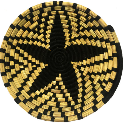 Berber mand plat zwart