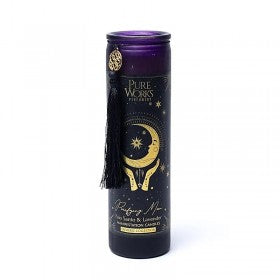 Organic Goodness geurkaars Palo Santo & cederhout – sojawas in glazen pot – foto 10