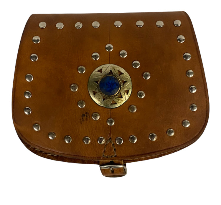 Marokkanische Lederschultertasche Nomade