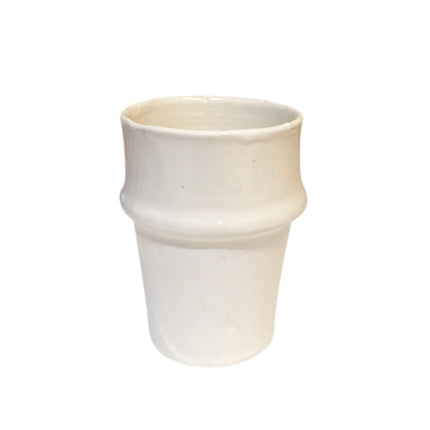 Marokkaanse Bekers – Gekleurd Aardewerk – Handgemaakt – Ø7 cm x 9.5 cm