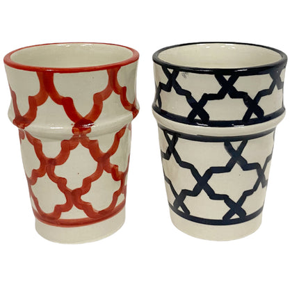 Handmade Marokkaanse beldi beker